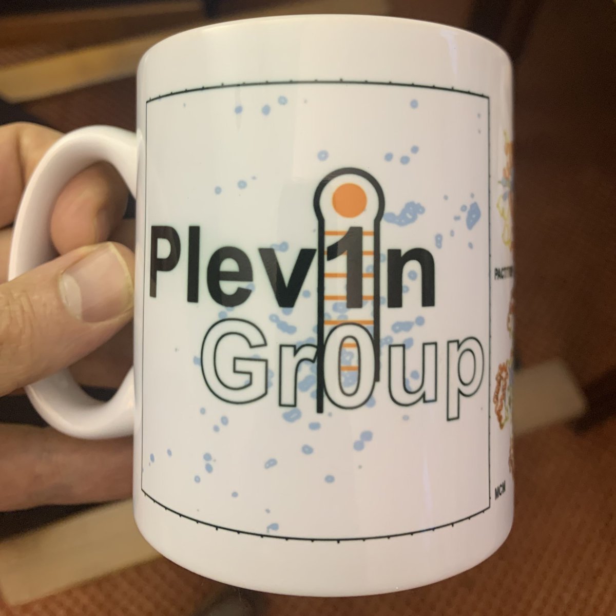 10 years as a PI and all I have to show for it is this wonderful mug. My group redesigned an early lab logo to mark the occasion. The other side has a collection of our (as yet unpublished) structures. Hopefully we'll be able to reveal those soon. Watch this space ...