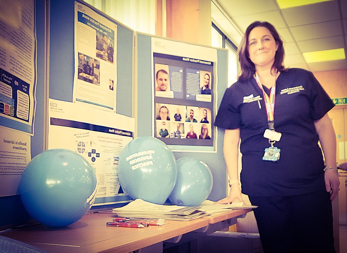 allyrobs2018's tweet photo. Brilliant engagement today with the Advanced practice stall we ran in the staff canteen to celebrate #AdvPracWeek22.
Really interesting connections made with some of our staff wanting guidance on how to forge the path towards Advanced practice.
#AdvancedPractice2022 #WSFT https://t.co/j3lq3wB2Dd