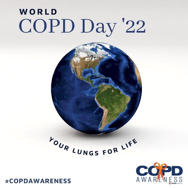 COPD impacts 384million people worldwide. Anyone can get #COPD. Let's encourage individuals with symptoms to get diagnosed early. Take this quick 5-question screener to find out if you or someone you know is at risk for COPD: copdfoundation.org/Screener.aspx
#LaceUpforLungs #WorldCOPDDay