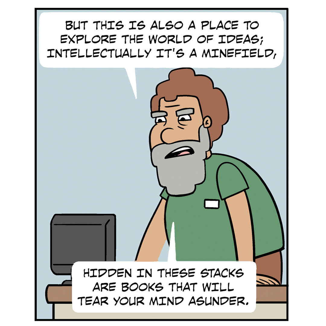 Library Comic tweet media