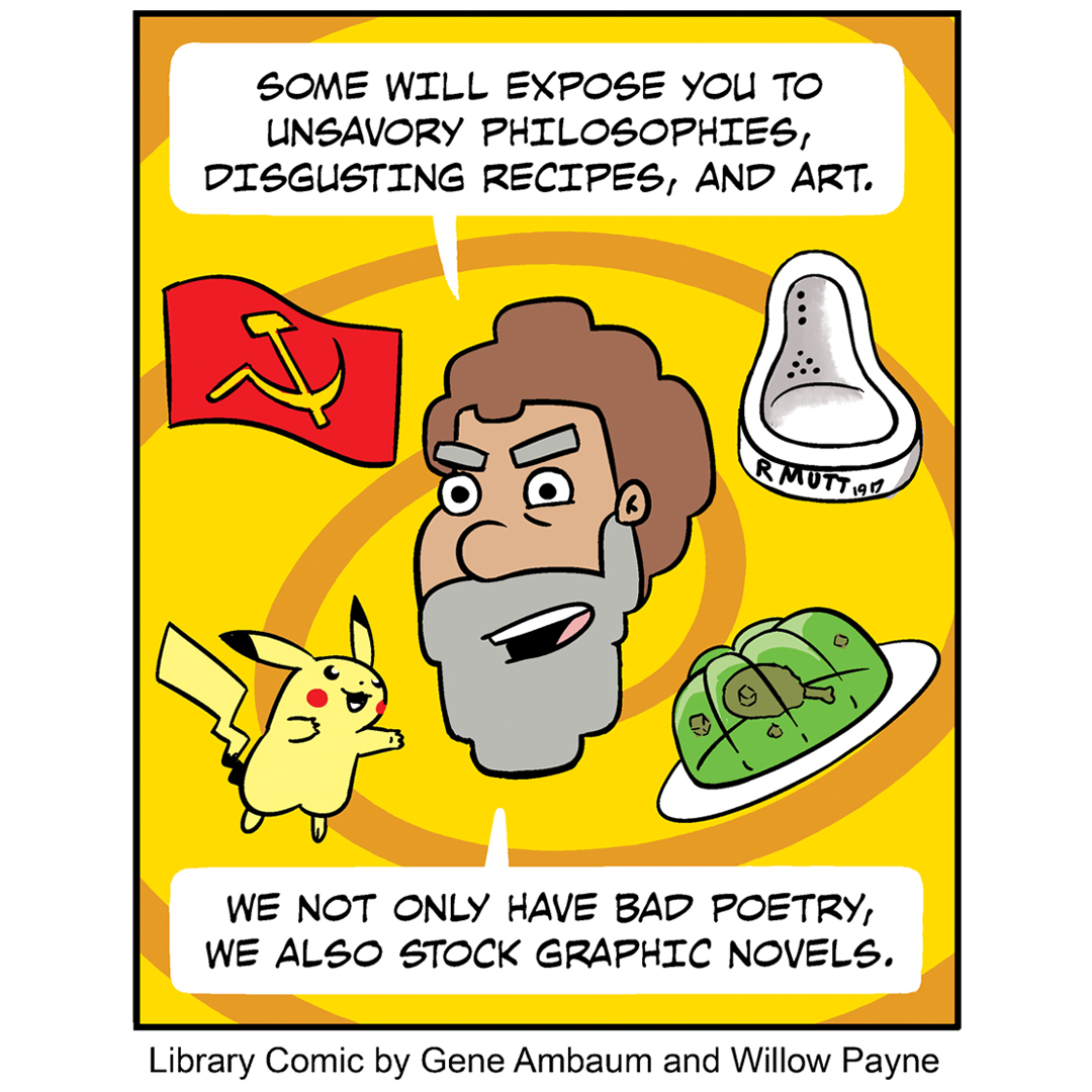 Library Comic tweet media