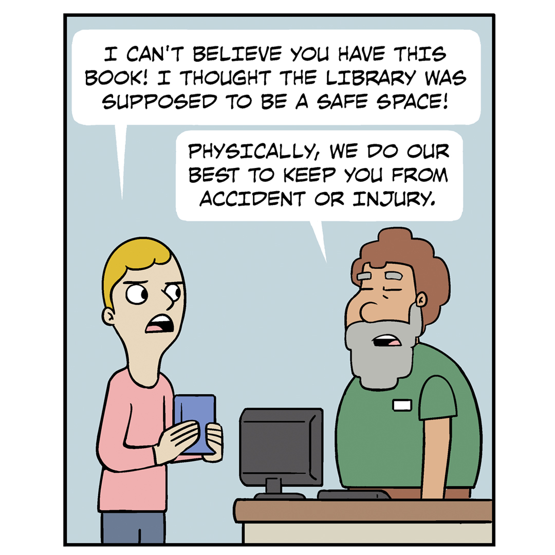 Library Comic tweet media