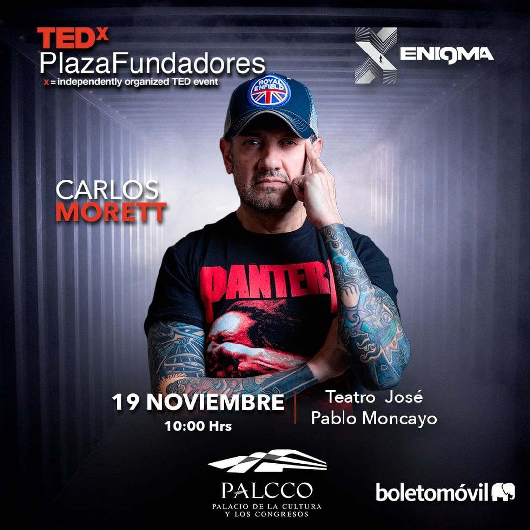 Conoce a  <a href="/carlosmorett/">Carlos Morett</a>  exitoso Director de Cine que ha producido comerciales para marcas como Pepsi, Coca Cola y la NFL, entre otras.

No te pierdas su charla este 19 de noviembre en #tedxplazafundadores

#zapopan #guadalajara #jalisco #tedx #tedxtalks #speaker