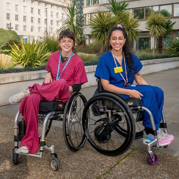GSTTnhs's tweet photo. It's #DisabilityHistoryMonth!

Our junior doctor Grace and cardiorespiratory dietitian Ras are passionate about increasing representation of disabled people and improving physical access for patients and staff across our Trust.

Read their interview: https://t.co/pJobwJG9Z8 https://t.co/er200vK1zC