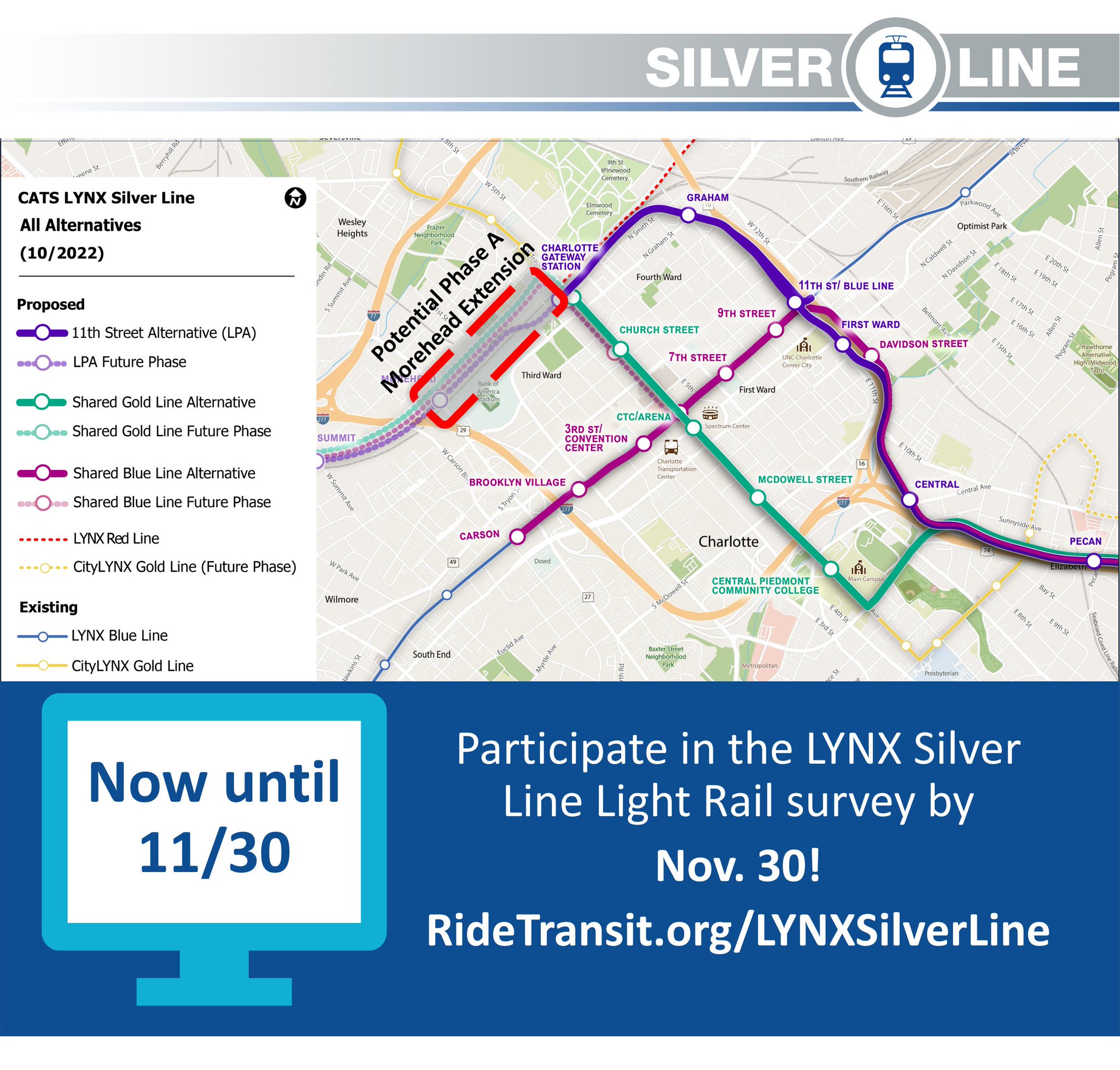 Charlotte Area Transit System on Twitter "The comment period for the