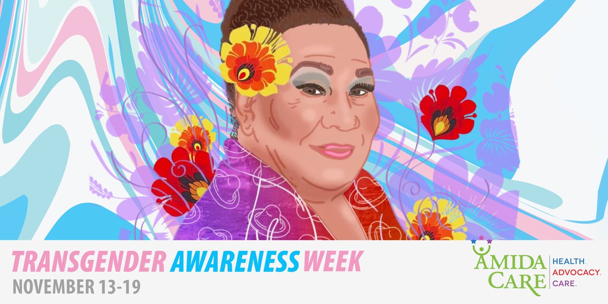 AmidaCareNY's tweet photo. This is Transgender Awareness Week (Nov 13 – 19). We’re celebrating the legacy of heroes who shaped the #TGNC experience such as Lorena Borjas—an advocate of the #Translatinx community in Queens. Learn more: https://t.co/ThlZkCBoU5 #transweek #transawareweek @CITGny https://t.co/w6pAROFhNS
