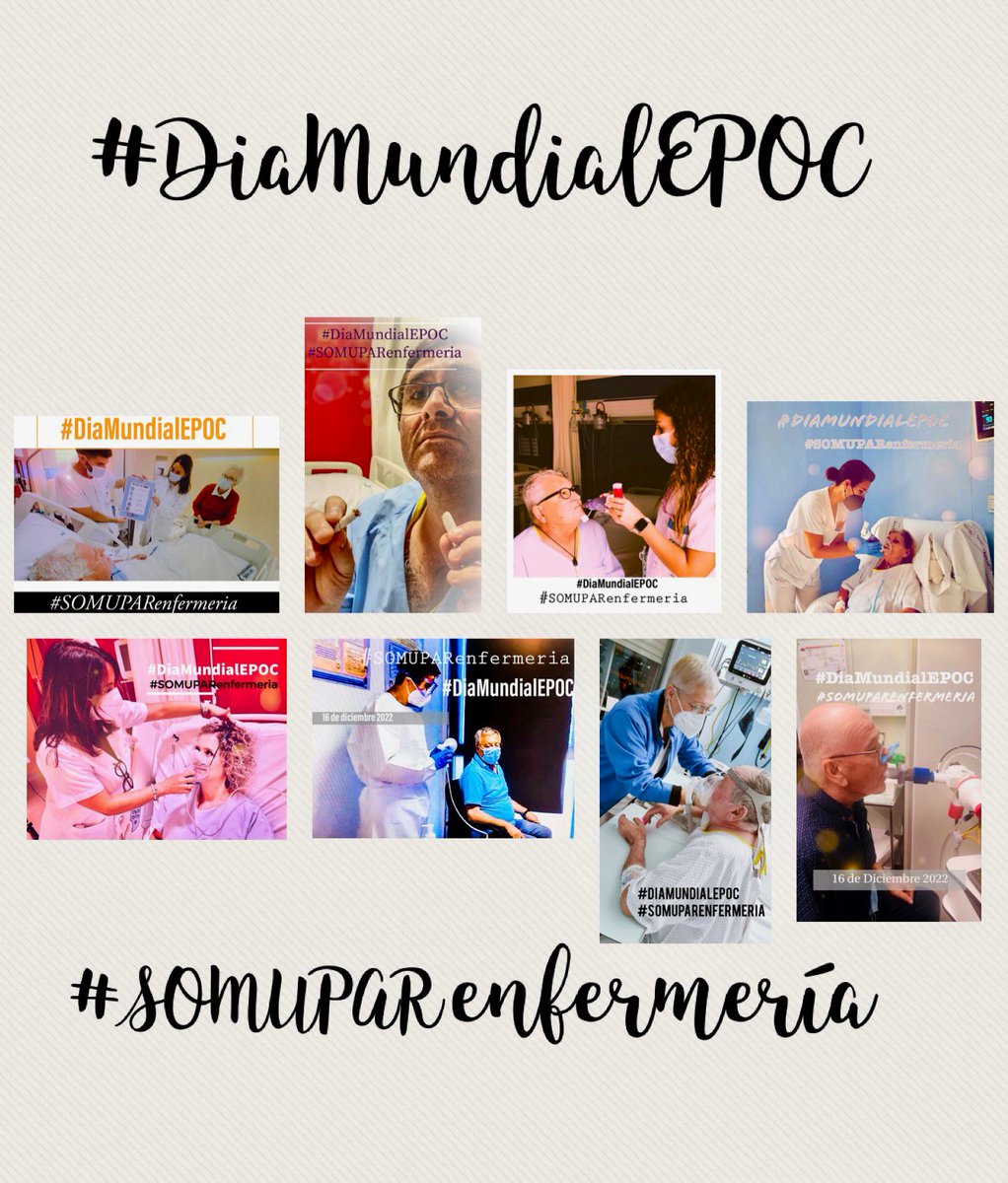 Somupar's tweet photo. #DíaMundialdelaEPOC La Enfermería Respiratoria participa y acompaña en todo el proceso de la #EPOC, desde la prevención en consultas de deshabituación tabáquica, la prevención precoz con la realización de espirometrías, y cuidados a lo largo del todo proceso de la enfermedad 🫁 https://t.co/MTRGSa6rFL