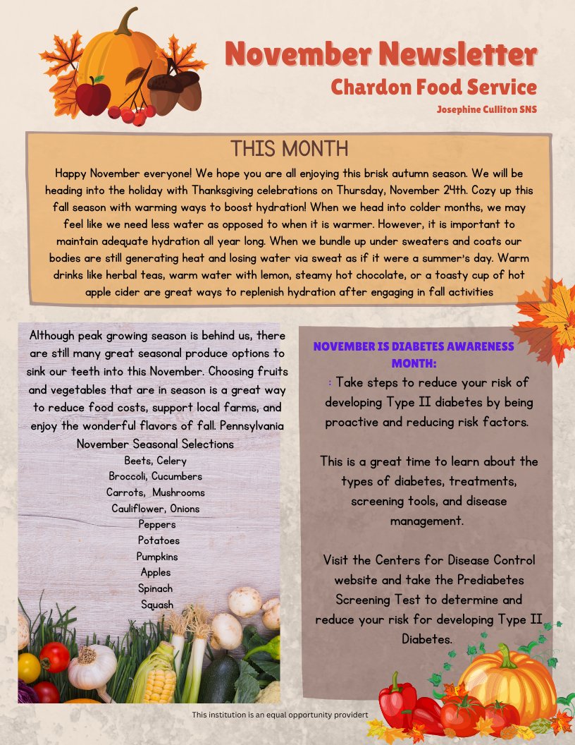 Chardon Food Service tweet media