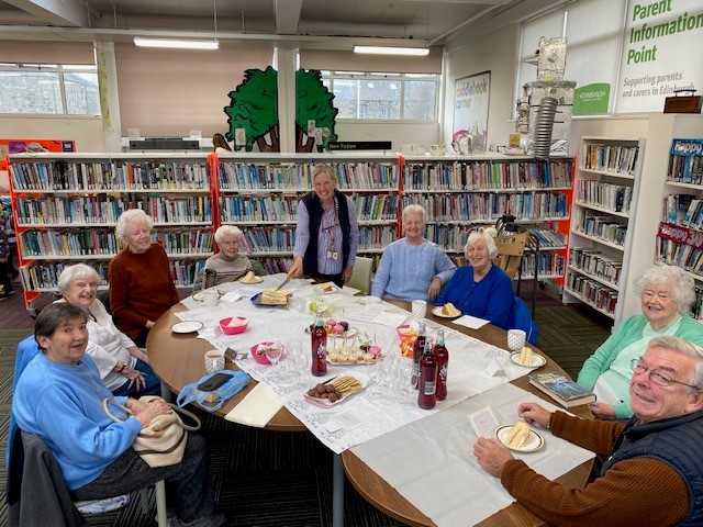 PortyLibrary's tweet photo. We were unable to hold a celebration of the 30th anniversary of our Library Link service in October but fear not because our lovely ladies had a belated birthday bash on Monday and celebrated big style!!
Happy Anniversary #LibraryLink and long may it continue!! 🎉🎈🎊🎂💖 https://t.co/oVv3AL01Oa