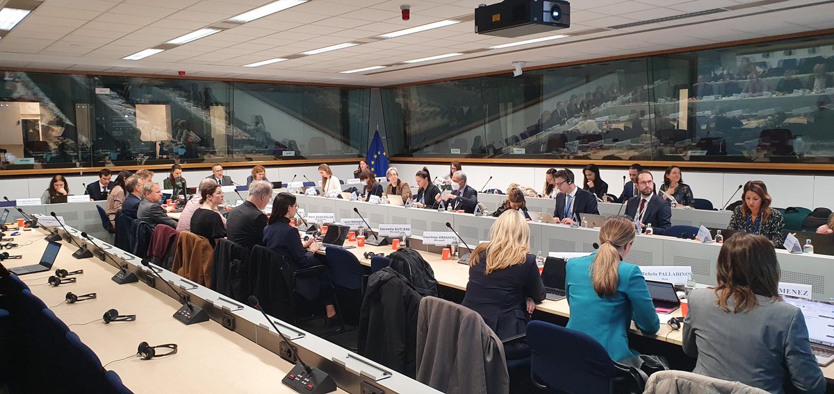 EUHomeAffairs's tweet photo. ℹ️ Senior Officials Meeting of #EUInternetForum happening now. #Online threats on the agenda, in particular:
👉 Violent extremist, terrorist & borderline content
👉 #EUvsChildSexualAbuse
Final meeting before next month's #EUIF Ministerial: https://t.co/7a8qO3y3tu https://t.co/bOFrbFPEW6