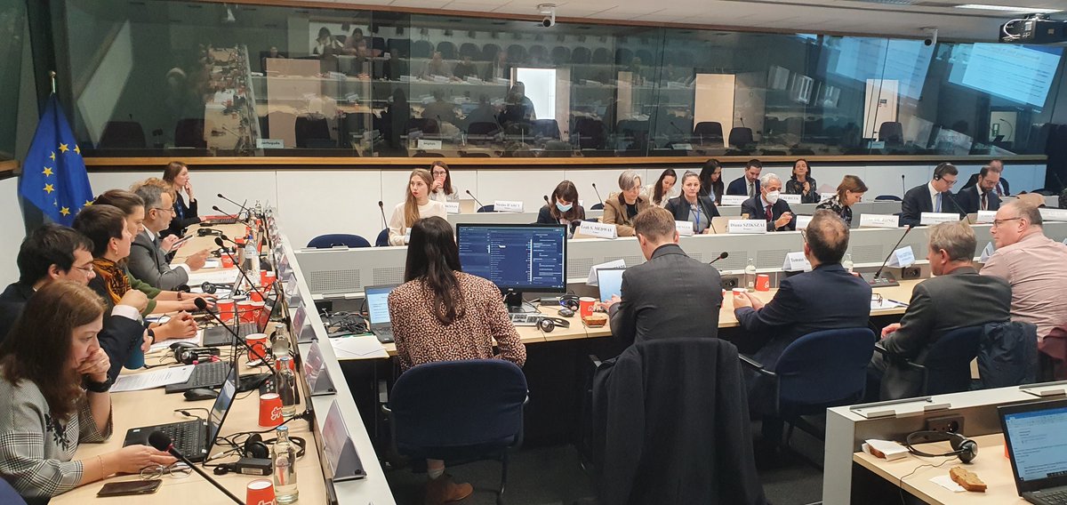 EUHomeAffairs's tweet photo. ℹ️ Senior Officials Meeting of #EUInternetForum happening now. #Online threats on the agenda, in particular:
👉 Violent extremist, terrorist & borderline content
👉 #EUvsChildSexualAbuse
Final meeting before next month's #EUIF Ministerial: https://t.co/7a8qO3y3tu https://t.co/bOFrbFPEW6