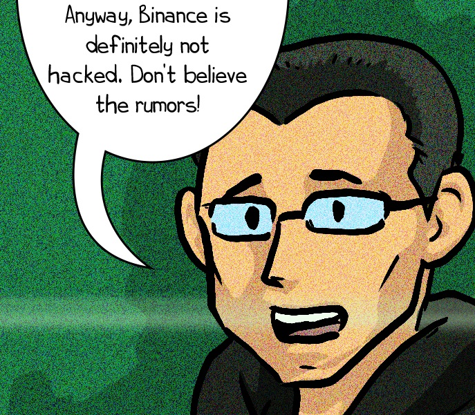 RugDocIO's tweet photo. In a seemingly normal day at Binance headquarters, a hacker tries to burn down a Binance bridge to destroy the entire blockchain's system. 

Find out what happens in this new code cat comic chapter!

https://t.co/2QrvUqX27w

#rugdoc #defi #comic https://t.co/mthdsshQwq