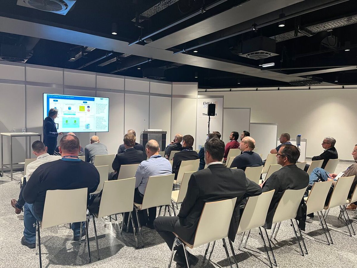 donloden's tweet photo. So happy to be back in Vienna presenting at @SAPinsider EMEA conference on the rapid pace of #innovation with #cloud for #SAP customers. Great discussions! https://t.co/CNwyBZxlnU