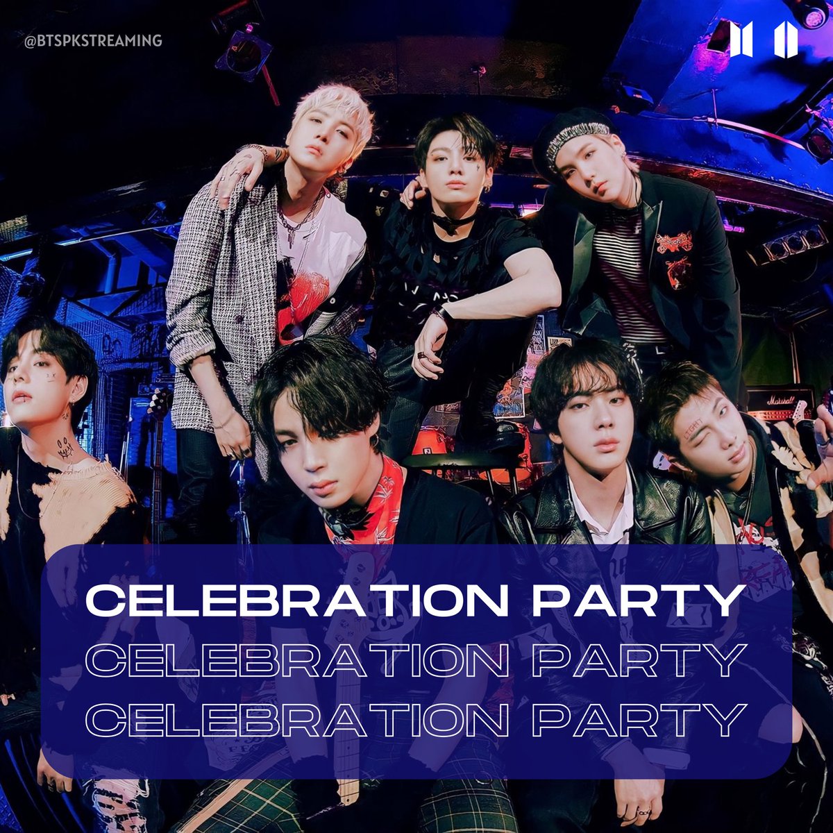 btspkstreaming's tweet photo. Pak ARMYs, let’s celebrate @BTS_twt Grammy Nominations with a Celebration Party, join us and let’s stream together. 

JOIN: https://t.co/kq1DmxRF2u
Spotify Playlist: https://t.co/czpdW41hWe

YouTube Setlist in thread ↓ https://t.co/zEP4B0dTrX