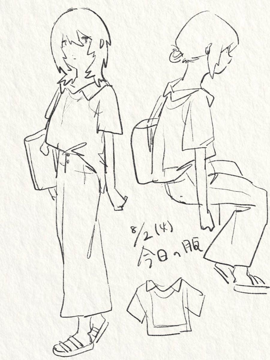 着てた服 