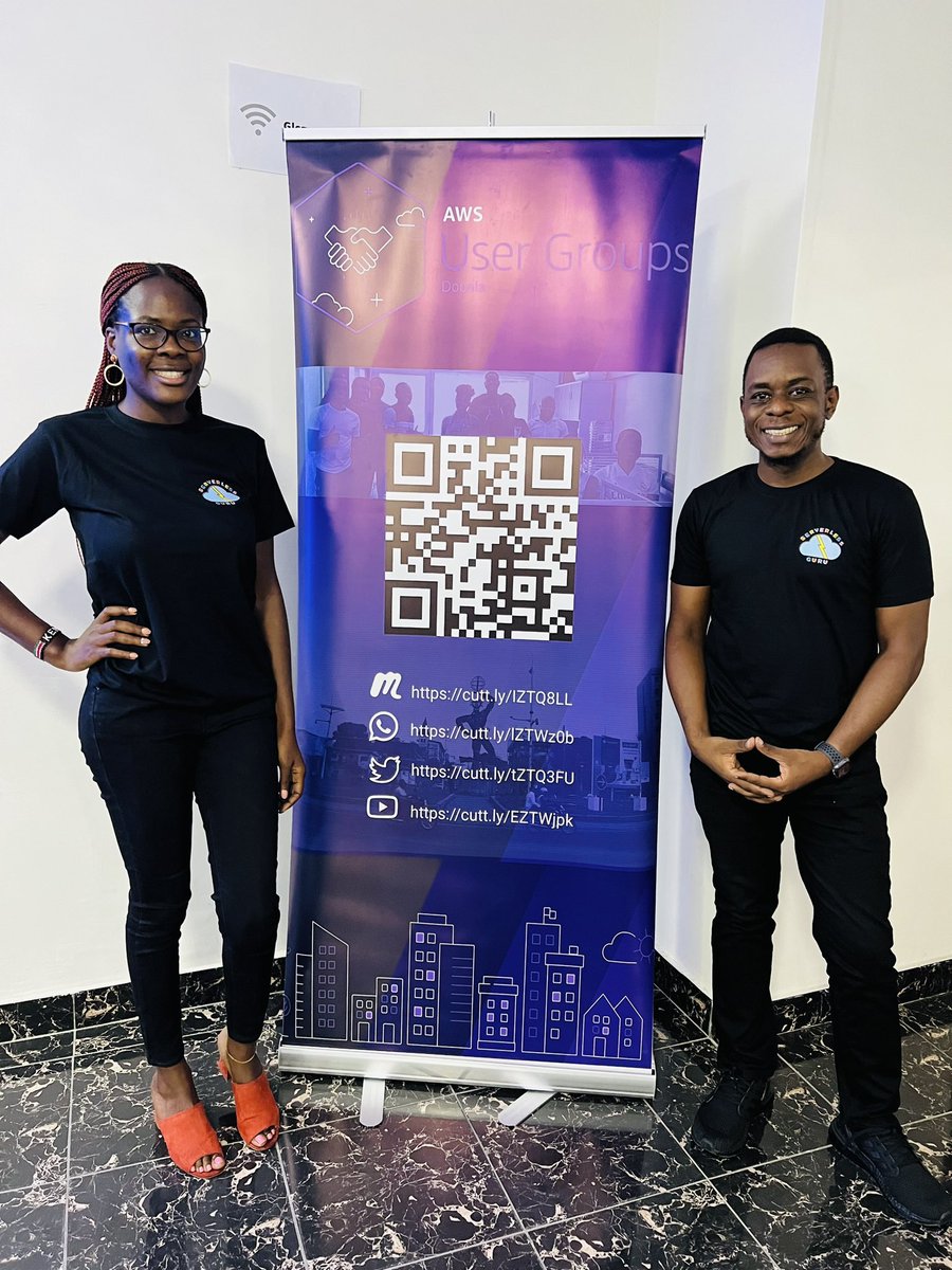 atehrosius's tweet photo. #serverlesssummit22 with @fon_nkwenti , @samantha_anjei and @BandoloCyril https://t.co/ULYF3yyRXB