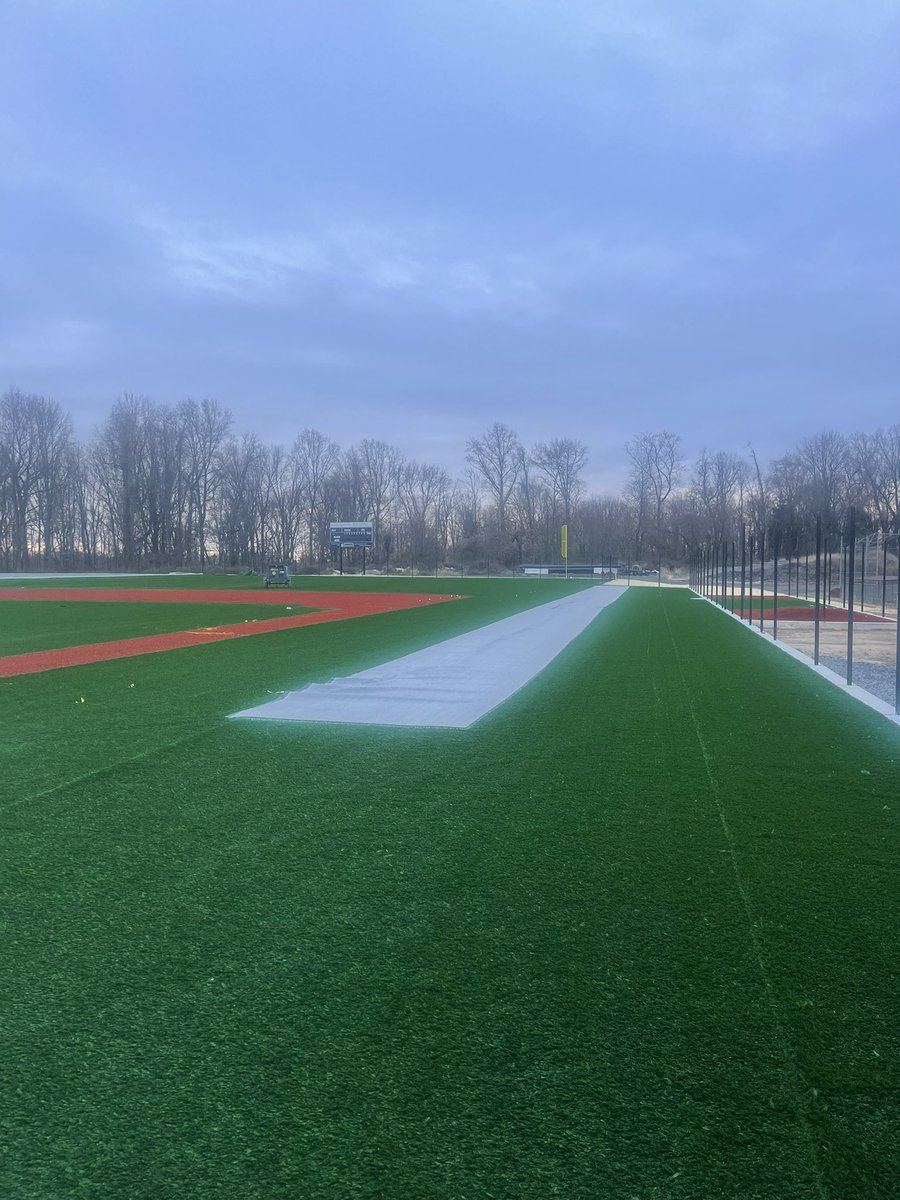 NeshaminyBB's tweet photo. Neshaminy is doing an amazing job on their outdoor facilities at the high school!  A lot of special things happening for Neshaminy athletes...  Some updated pictures of the new baseball field! https://t.co/K0XD3o75Y5