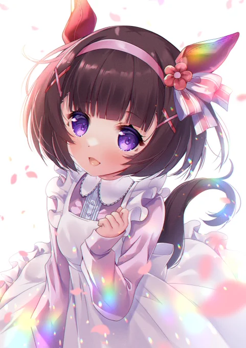 #いいボブの日 #ウマ娘 ニシノフラワーちゃん 