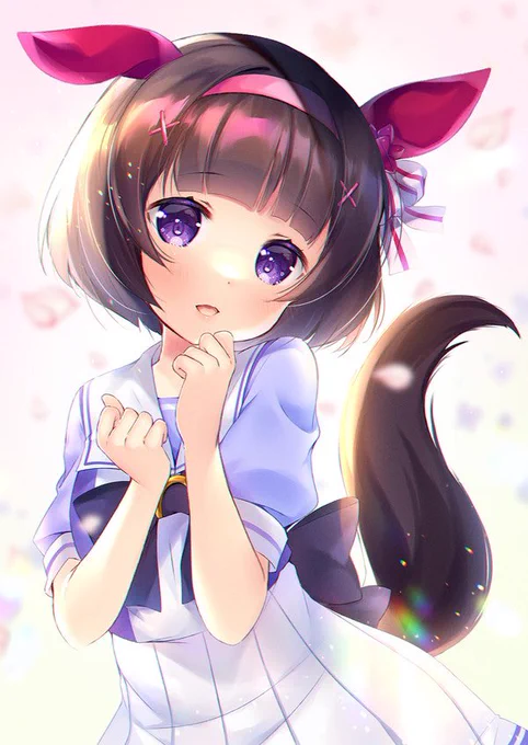 #いいボブの日 #ウマ娘 ニシノフラワーちゃん 