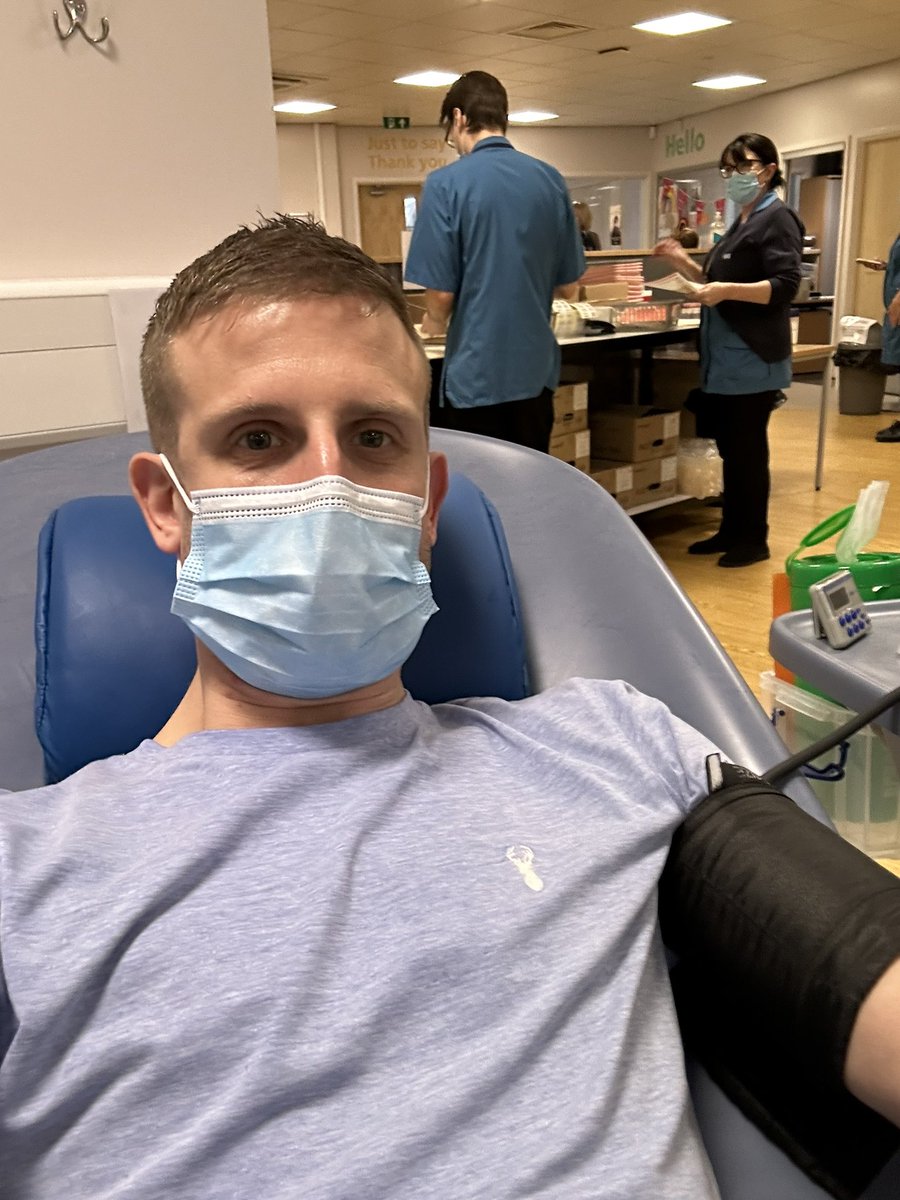 Doing something amazing… 
<a href="/NHSuk/">NHS</a> <a href="/NHSEngland/">NHS England</a> 

🩸🩸🩸

#blood #giveblood #donate