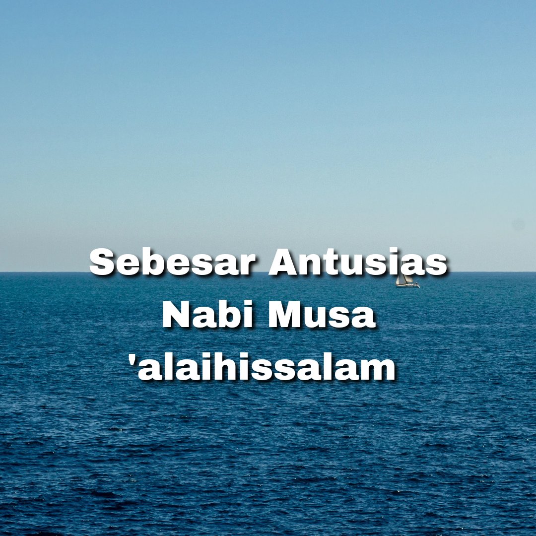 atina091's tweet photo. Sebesar Antusias Nabi Musa ‘alaihissalam Dalam Menuntut Ilmu https://t.co/Ym5MAztRhn https://t.co/xpFjdopxPE