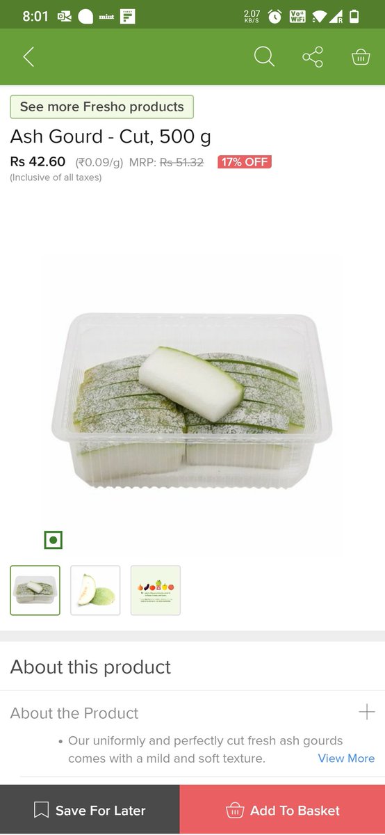 AnkitAue23's tweet photo. @bbnow_bigbasket @tata_neu pls check why is there a huge difference in the price in BB app and Tata neu app. https://t.co/abUOhgKOYF