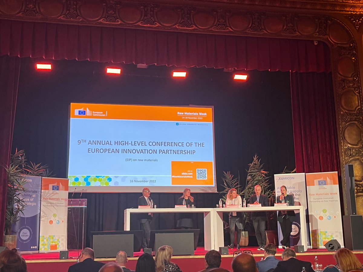 Interesting discussion on the upcoming EU Critical Raw Materials Act @ the #RawMaterialsWeek: EU must increase exploration within Europe to secure minimum of autonomy but atst uphold high #ESG  standards and engage with local population on social and env. impact of mining #NIMBY