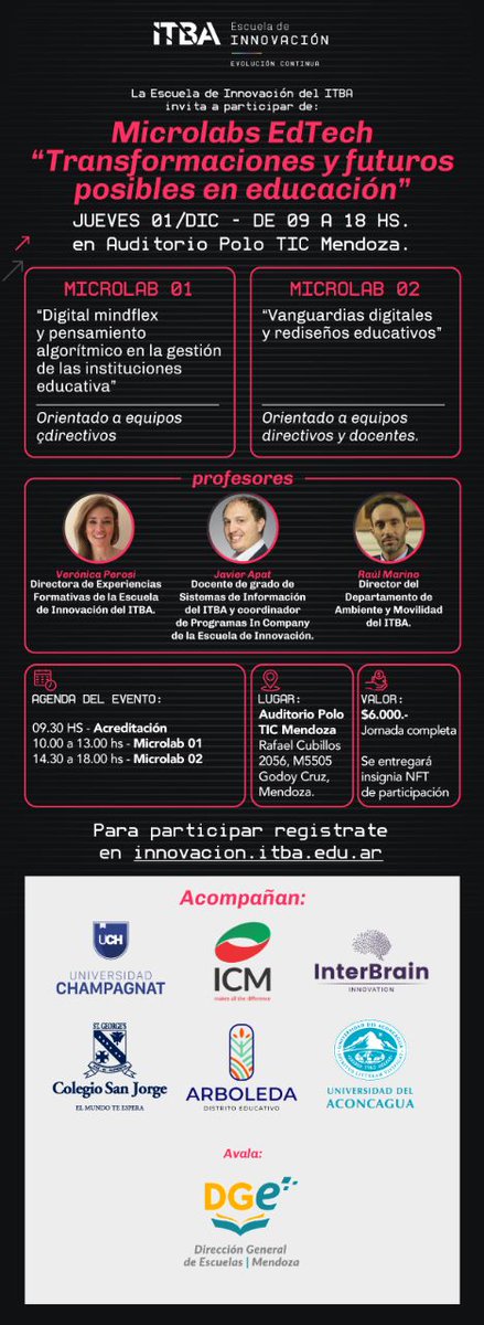 CEmprendedorUDA's tweet photo. Acá el link de inscripción https://t.co/NnozINtwP7 https://t.co/6oP2ecD2m6
