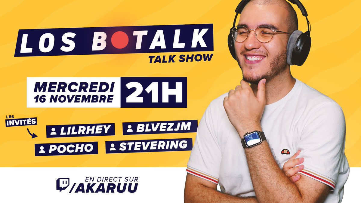 LosBotalk's tweet photo. Ce soir c’est la 2ème de #LosBotalk🔴 à partir de 21H sur https://t.co/dKrFkj3uYT 

Au programme : débats libres avec auditeurs et invités ! 🎙️

📞 Standard ouvert (prix d’un appel local) @ 0970 444 661

À ce soir ! :D https://t.co/OCn28w0Pbu