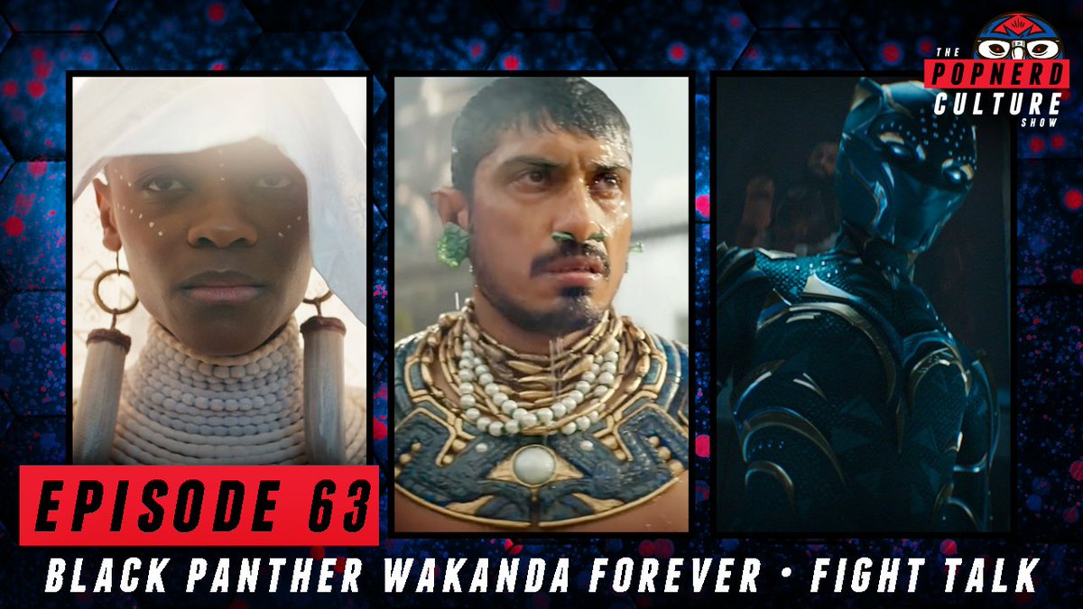 PopnerdCulture's tweet photo. https://t.co/vbUQvAIc3H
Fight Talk (0:08) Black Panther Wakanda Forever (15:35)
#FightTalk #HasimRahmanJR #GregHardy #FloydMayweather #Deji #JakePaul #PapaFury #BlackPanther #WakandaForever #Namor https://t.co/yvRbQcGN3X