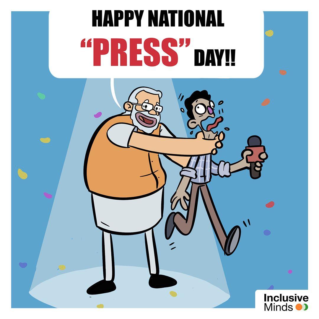 National Press Day in Modi's New India.
