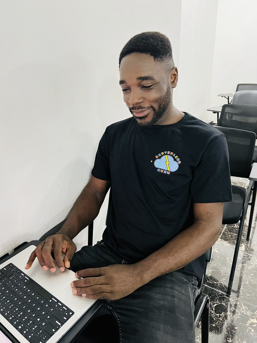 samantha_anjei's tweet photo. All ready for the #serverlesssummit22 watch party ๐๐พ. The @awsugDouala is ready to dive in ๐ฅฐ https://t.co/AZLYAG40F7