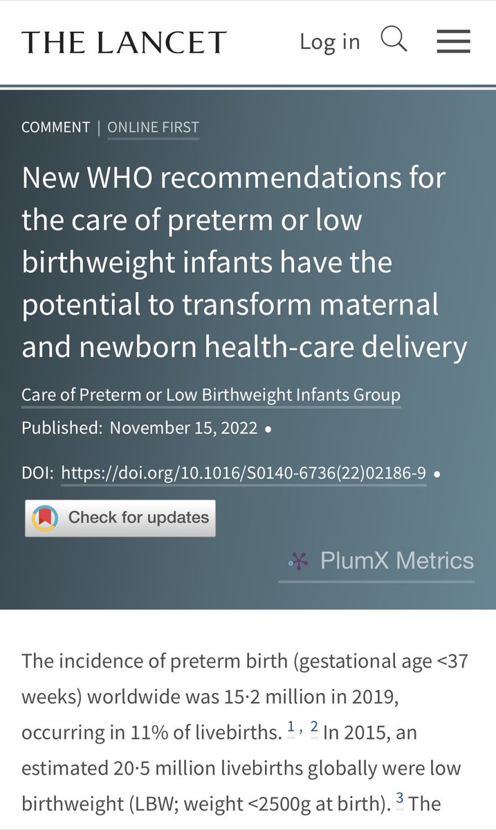 Congratulations Dr Sushma Nangia for another publication in The Lancet . You make us and India proud. ⁦@drsnangia⁩ ⁦@DirectorLHMC⁩