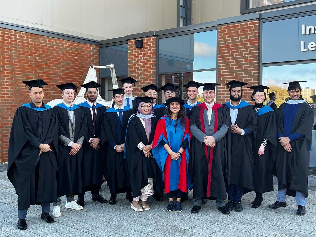 ICLTLeather's tweet photo. A proud day at @icltleather. Great to see a new batch of Leather Technology BSc and MSc students graduating. So many have already taken up positions in industry and are taking their first steps in their new careers #studyleather #fashionandleather @fashionuon @UniNorthants https://t.co/eKRNHxt335