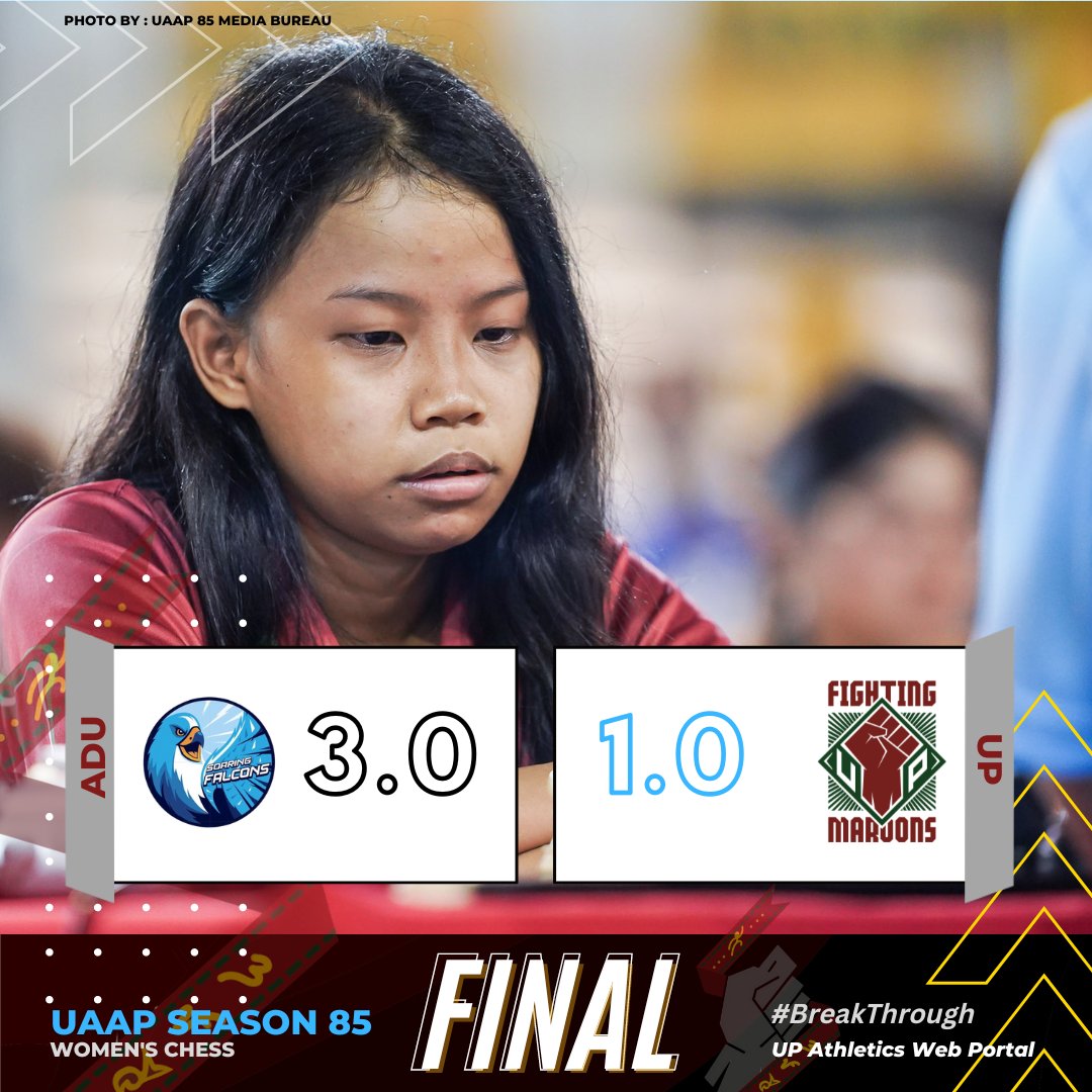 UPAWebPortal's tweet photo. #UAAPSeason85 The Fighting Maroons were on a rough start, but a draw with UST earlier gave them a headstart for recovery. Here are the results of #UPWCH for the first three rounds.

#UPFIGHT
#BreakThrough

(From latest to earliest) https://t.co/CZtyH3FoS8