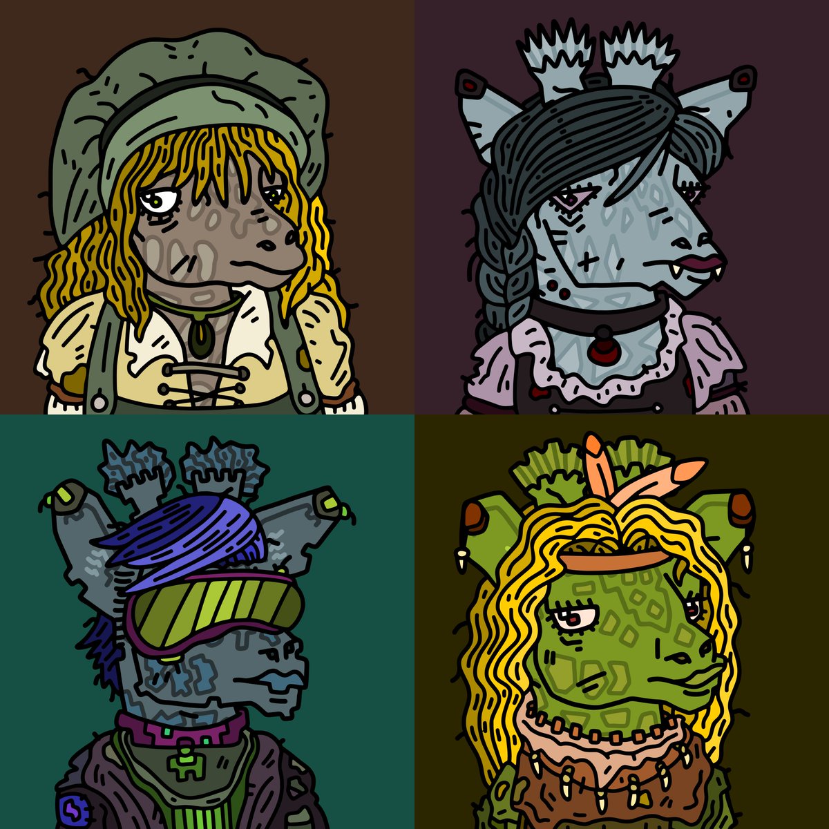 Herbertonic's tweet photo. 🦒Tower Friends Giveaway
🩸Boudicca x Cycle Crew + ♀️Origins
🎁Giving away 4 NFTs made by @boudicca_bar for @cyclecrewnfts PLUS 4 Ladies from Origins!
Winners! 🏆
• @matcha32076
• @The8lank
• @42thumbout
• @JamJarFace12
CHECK WALLETS!
#cyclecrew #herbertonic https://t.co/IxwtVCeHb5