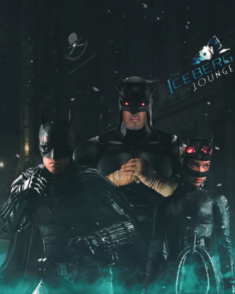 EnforcerChannel's tweet photo. @JamesGunn bring in @TheSlyStallone as Wildcat as the veteran street fighter Proboxer to help train a younger batman to take on the penguins new criminal empire 🔥 link on Instagram for animation video of this pic :  https://t.co/j5qH0rvb6Y
#dcwildcat #dcjamesgunn #TheBatman2 https://t.co/XcIL7pnfP0