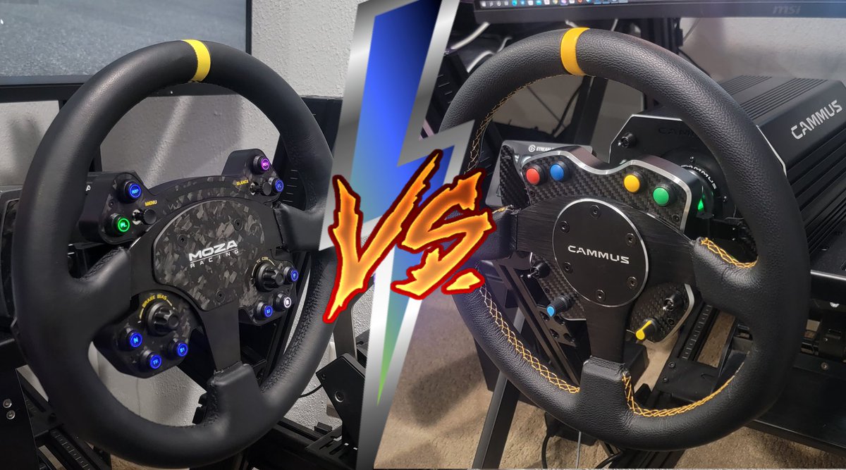 I do a comparison on the <a href="/moza_racing/">MOZA Racing</a> R9 vs CAMMUS 15DD
And give my honest feel on them compaired in FFB, settings, in Racing and Drifting. What is better??
youtu.be/hO3-5RbaETg