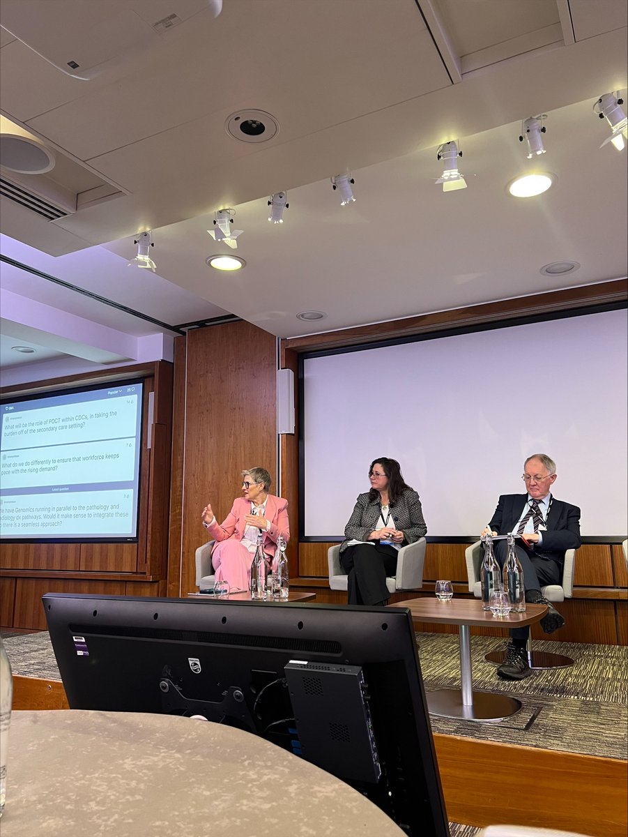 RCRadiologists's tweet photo. Our President @halliday_kath speaking at @kingsfund diagnostics event today on the future of diagnostics in a post-Covid era.
#KFDiagnostics22 https://t.co/WGlJec4nVI