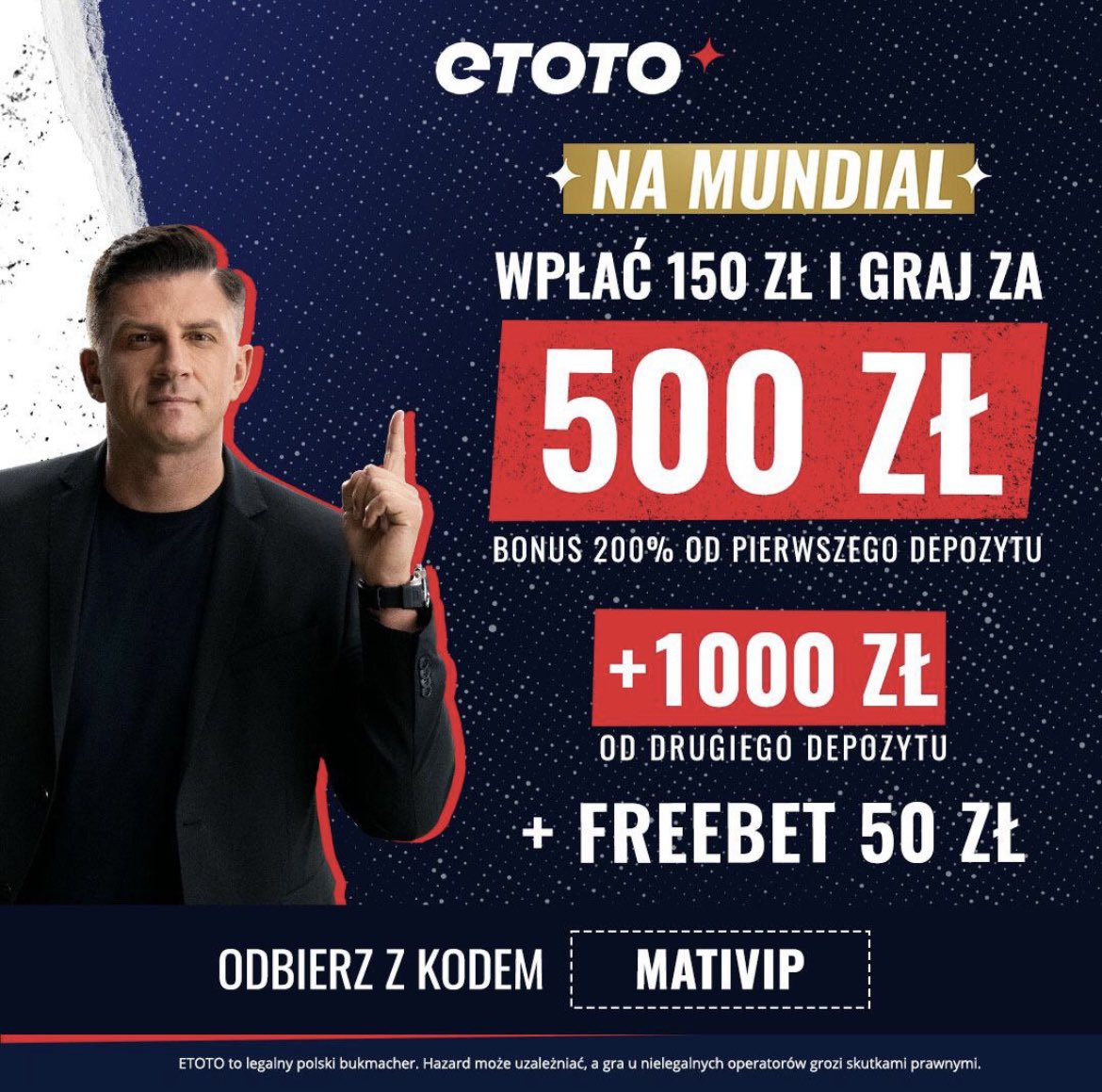 Mateusz Borek on Twitter: "👉 Załóż konto w @etotopl 👉 Użyj kodu