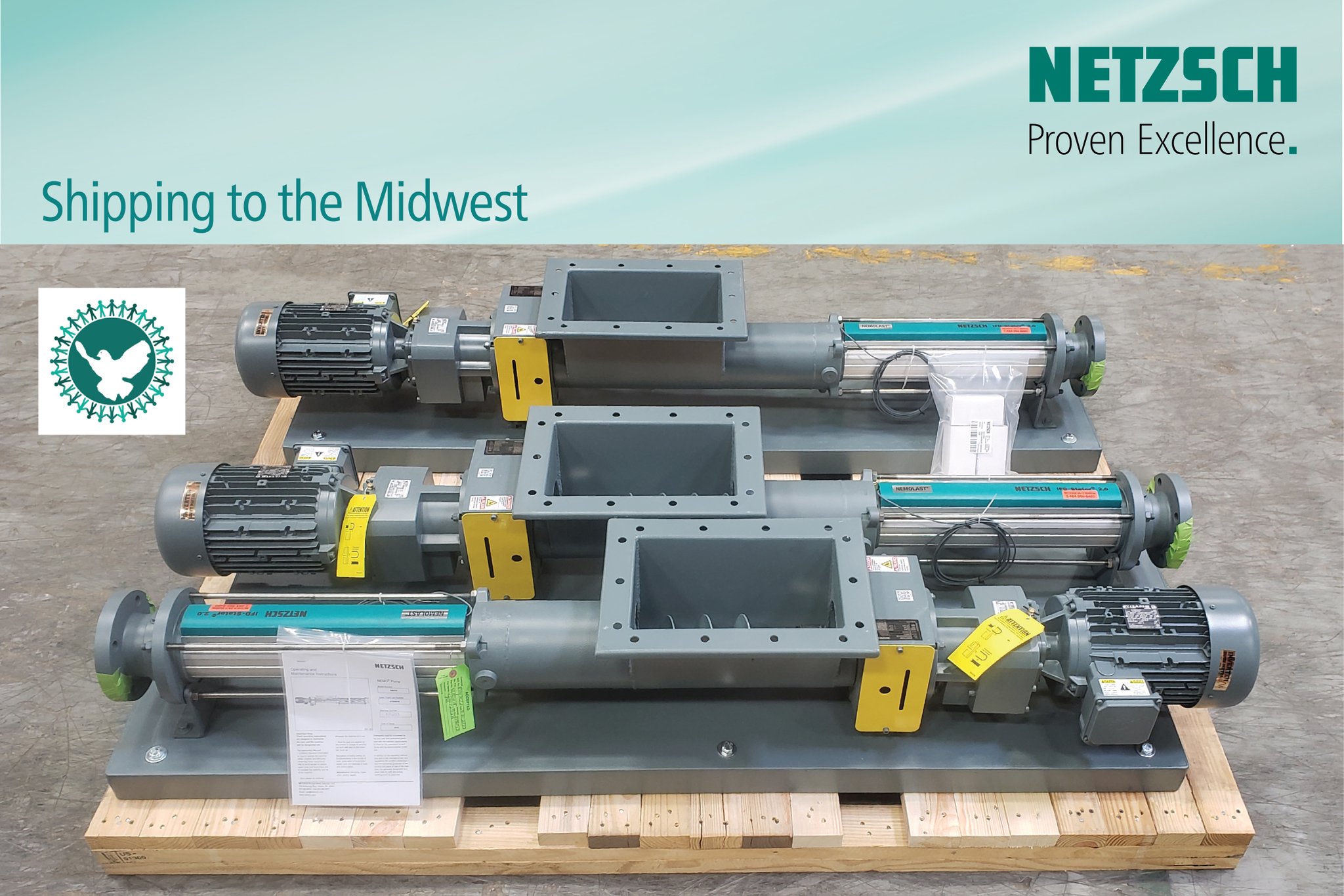 NETZSCH Pumps & Systems USA on Twitter "These three NEMO® NM045BO