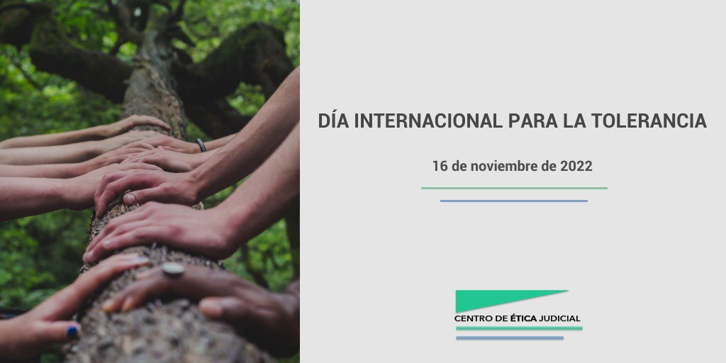#SabíasQue la Asamblea General de la <a href="/ONU_es/">Naciones Unidas</a> en su resolución A/RES/51/95 declaró el 16 de noviembre como el Día Internacional para la #Tolerancia 🤔

En este #DíaInternacional recordemos que "la tolerancia es el cimiento sólido de toda sociedad civil y de la #Paz”