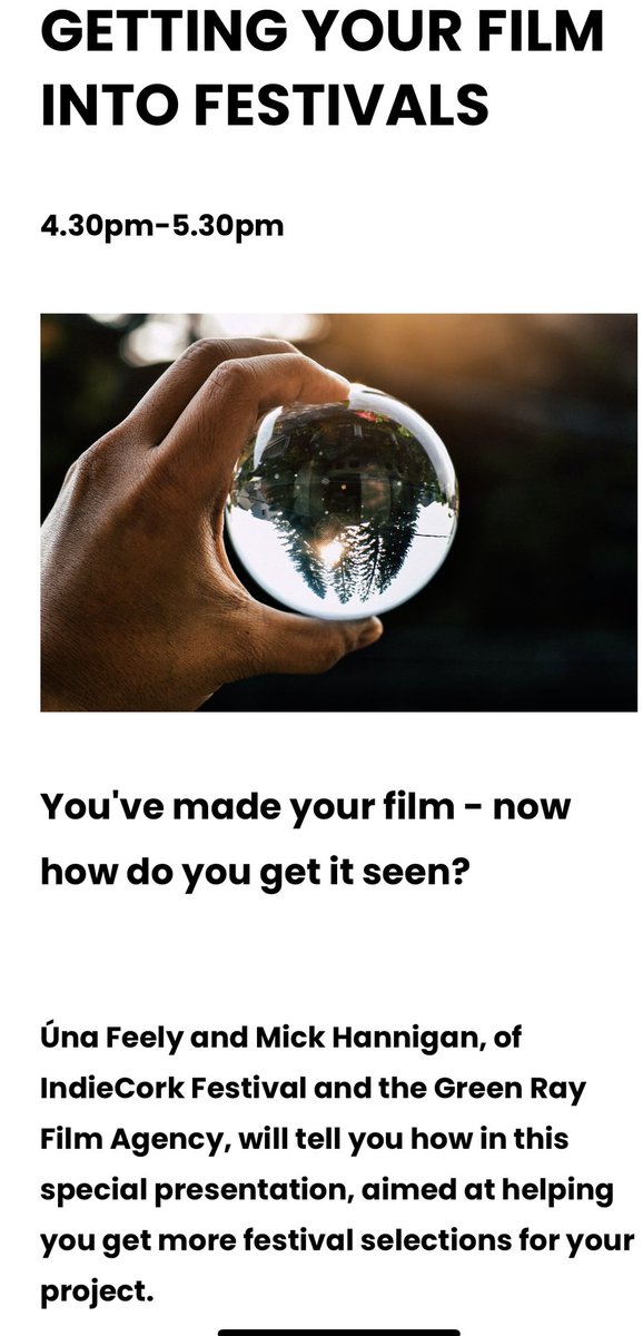 IndieCork Film Festival tweet media