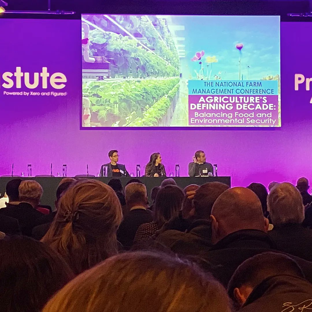 betabugsltd's tweet photo. Our CEO, Thomas Farrugia, at the National Farm Management Conference with @IAgrM on the panel with @jonesfood_co and #HigherSteaks about vertical farming, cultivated meat and #insectfarming, a fantastic session with so much interest from the audience! https://t.co/yNUXxOZD9t