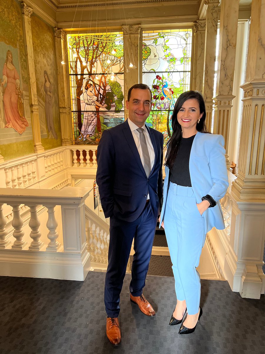 Mit <a href="/pirck_niels/">Niels Pirck</a> , Vizepräses der <a href="/hkhamburg/">Handelskammer Hamburg</a> im Juni in Israel zum Thema #fintech gewesen. Heute in Brüssel rund um die Themen Finanzmarktregulierung, EZB-Politik, Transformationsfinanzierung uvm