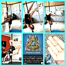 TrainerThee's tweet photo. Joined a team #running #ConquerorChallenge today: #Dracula territory. I'd really like to run it in real life 1 day! My hands are on ๐ฅ fire from #pole this wk, but ah...Wot awesome #workouts, my own & with my dancers. #Gemini #Allegra #Scorpio #FallenAngel #MeatHookPrep #7kmRun https://t.co/lngSXWuQxt