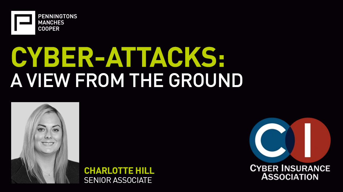 Penningtonslaw's tweet photo. We’re looking forward to hosting an in-person seminar in collaboration with the Cyber Insurance Association this evening. Panel members, including @ChillPMC, will run through the full cycle of a #cyberattack, and how insurers can assist. https://t.co/BNhrtmzAvU