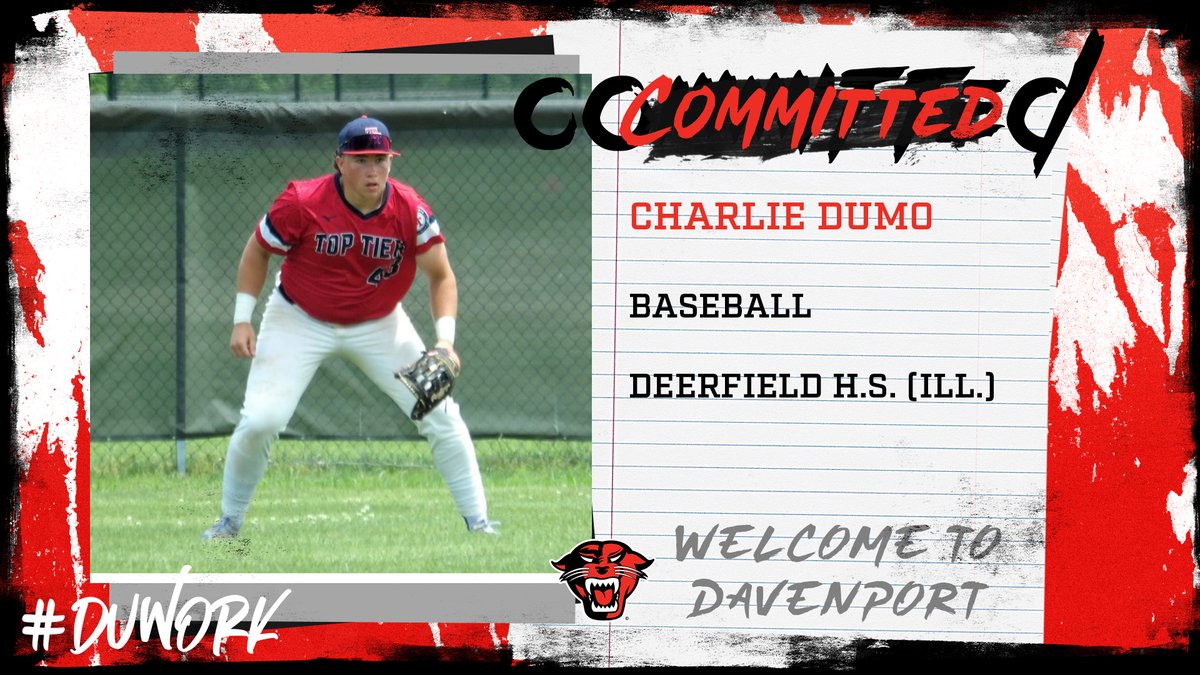 Baseball Signing

Congratulations to Charlie Dumo on his commitment to play baseball at Davenport University! Dumo comes to Grand Rapids from Deerfield High School in Deerfield, Illinois.

#DUWork