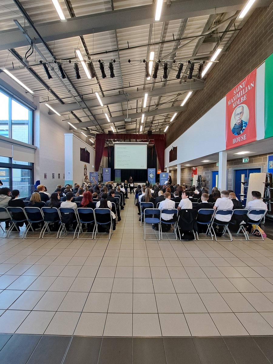 What a week it has been for our MVP mentors. Our S6 mentors have delivered year group assemblies to S1 &amp; S3.  The pupils learned a lot from their input! Next it's the turn of our S5 mentors delivering their first lessons tomorrow...watch this space! <a href="/stbenedictsren/">St Benedict's High School</a> <a href="/MVPScot/">MVP Scotland</a>