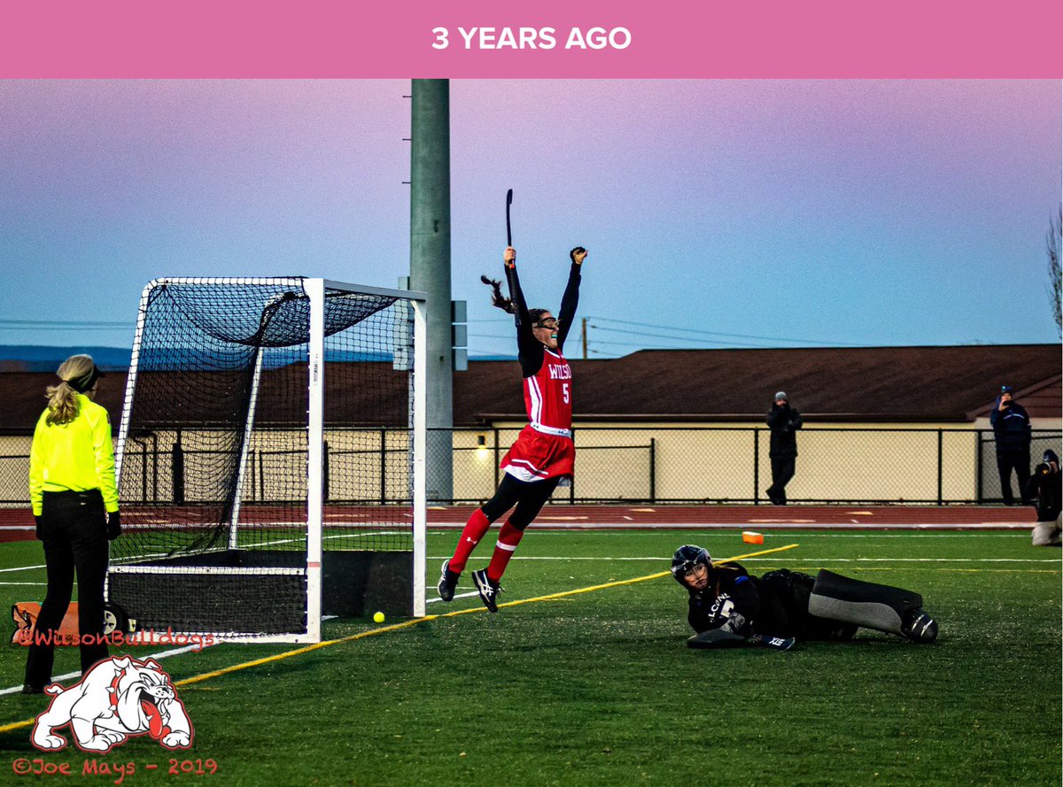 CoachJoeMays's tweet photo. It’s November 16th so I get to share my favorite sports moment that I’ve ever captured 📸 🏑 🏆 

#OTD in 2019 the @wilson_fh_ team won the State Championship in a shootout against Lower Dauphin on this goal by Emily Horace. 🥇 

https://t.co/4AodlcgAAi https://t.co/0BnjzI5PXV